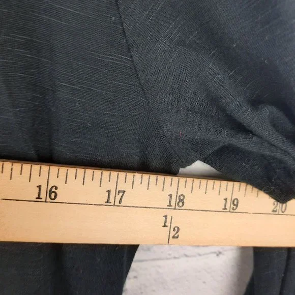 Anthropologie Meadow Rue Bobbin Lace Long Sleeve Slub Top - Picture 6 of 12